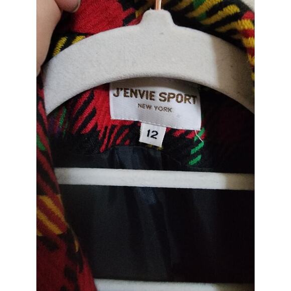 Women's Vintage J'envie Sport Wool Blazer Size 12 - Picture 4 of 6